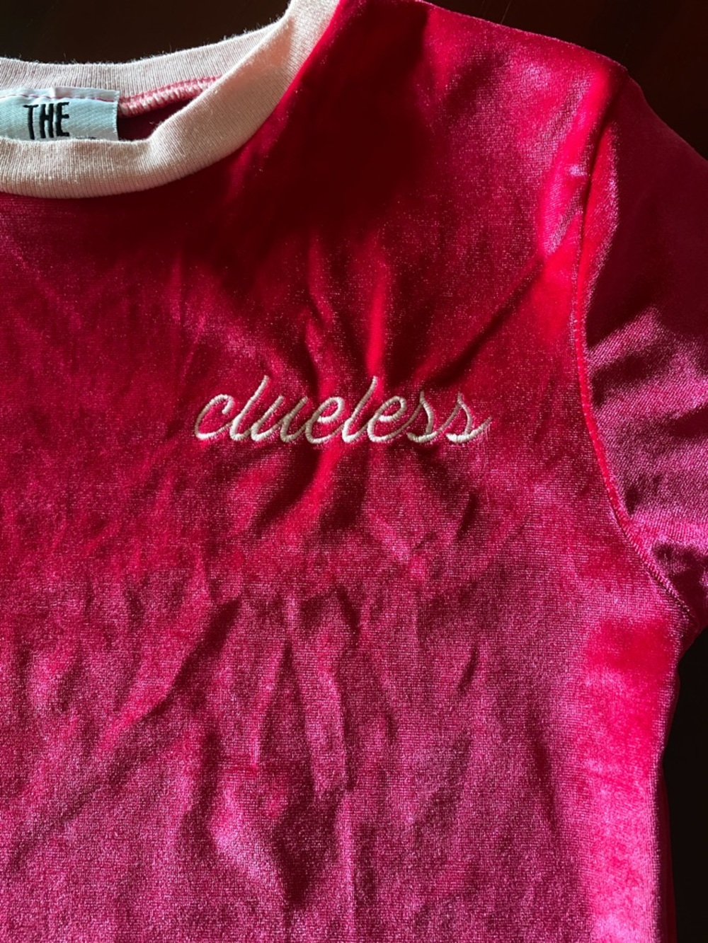 The Ragged Priest Pink 'Clueless' Ringer Tee - Picture 2 of 6